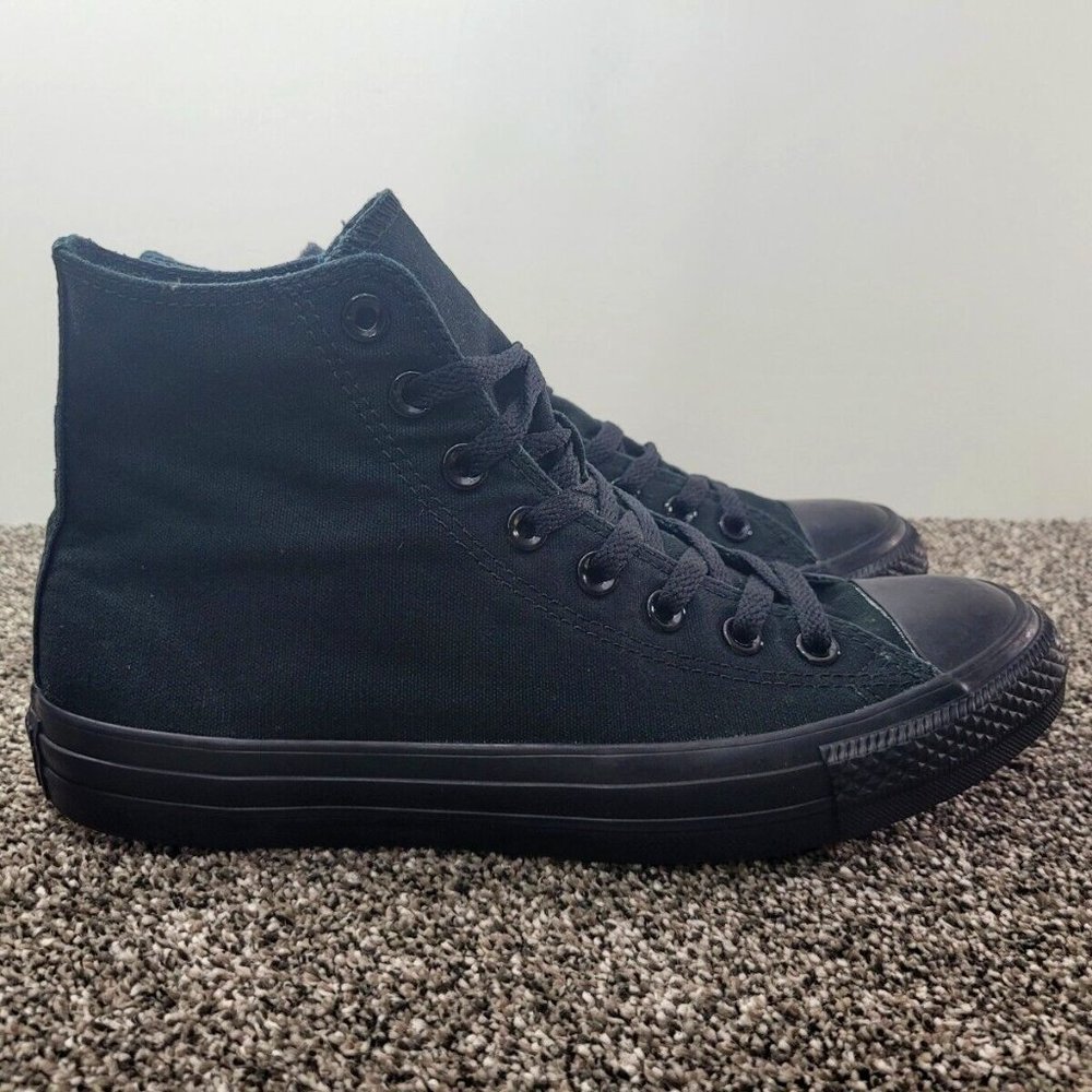 Converse All-Star Chuck Taylor II Lunarlon Hi Top Men's 7.5 Womens 9.5 Black EUC